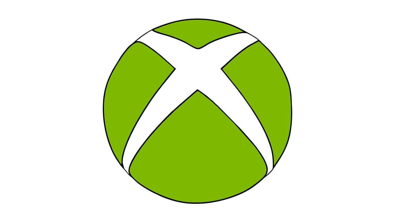1576696954 How to Draw the Xbox Logo symbol emblem