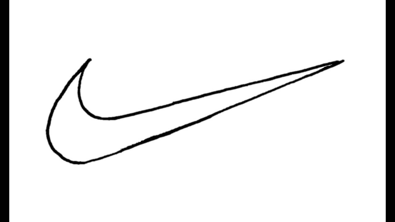 How to Draw the Nike Logo (symbol, emblem) - MyHobbyClass.com