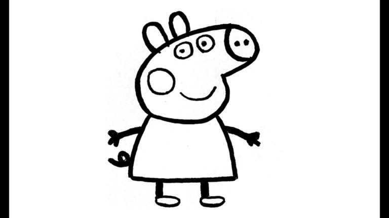 1576889250 How to Draw Peppa Pig character
