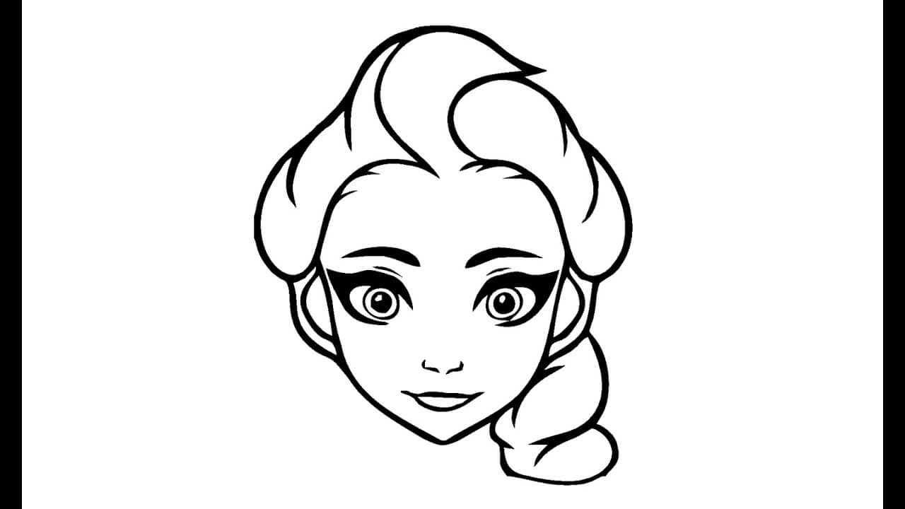 1578309827 How to Draw Elsa from Frozen character