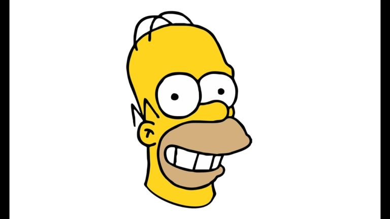 1582376877 How to Draw Homer Simpson from The Simpsons