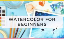 Watercolor For Beginners | Supplies & Watercolor Techniques for Beginners & Painting the Ocean