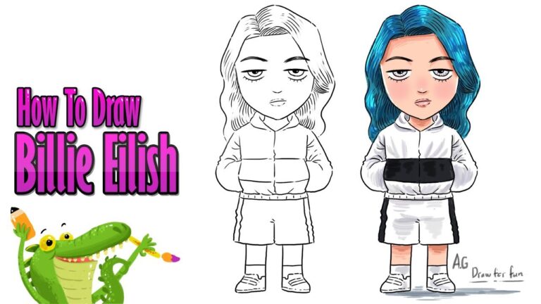 How To Draw Billie Eilish