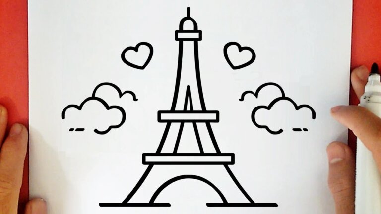 1620065047 HOW TO DRAW THE EIFFEL TOWER