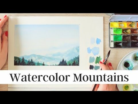1621362239 How to Paint Mountains with Watercolors Step by Step