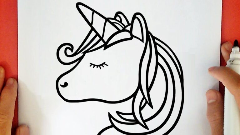 1622919611 HOW TO DRAW A CUTE UNICORN