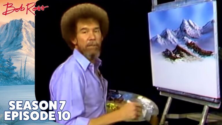 Bob Ross - Mountain Glory (Season 7 Episode 10)