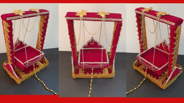DIY KRISHNA JHOOLA DIY BAL GOPAL JHULA DIY KRISHNA