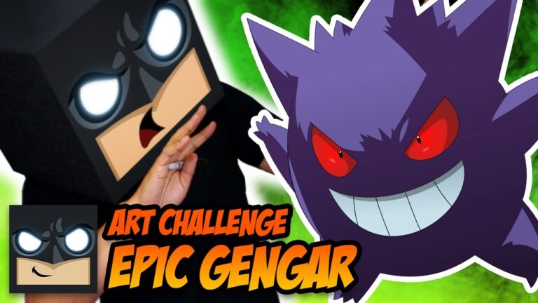 EPIC GENGAR Sketch Tutorial