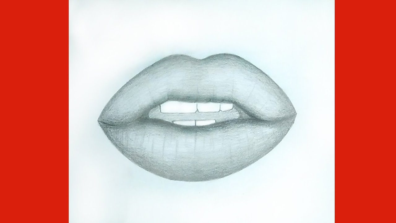 drawing of a mouth