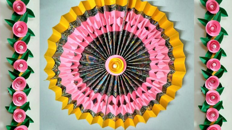 Ganpati Decoration Paper Decoration