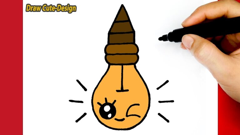 HOW TO DRAW A CUTE CREATIVITY, STEP BY STEP, DRAW CUTE DESIGN