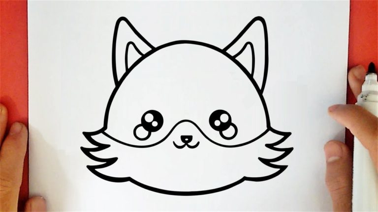 HOW TO DRAW A CUTE FOX