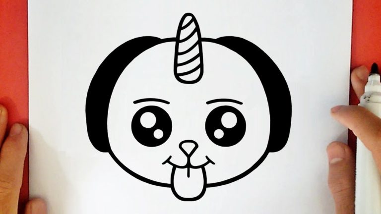 HOW TO DRAW A CUTE UNICORN PUPPY