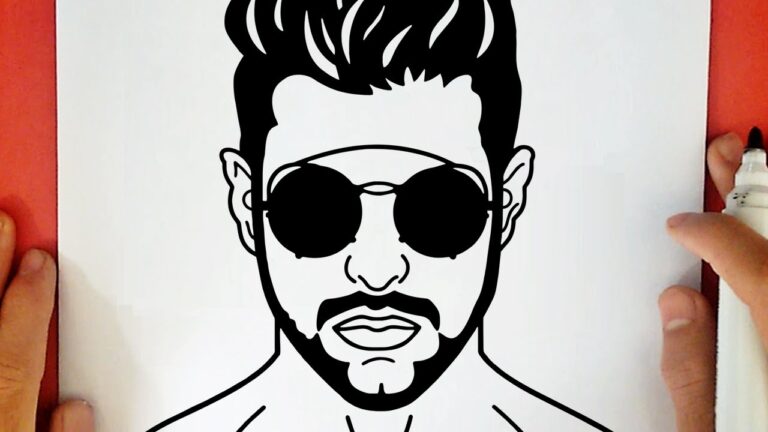 HOW TO DRAW DJ ALOK