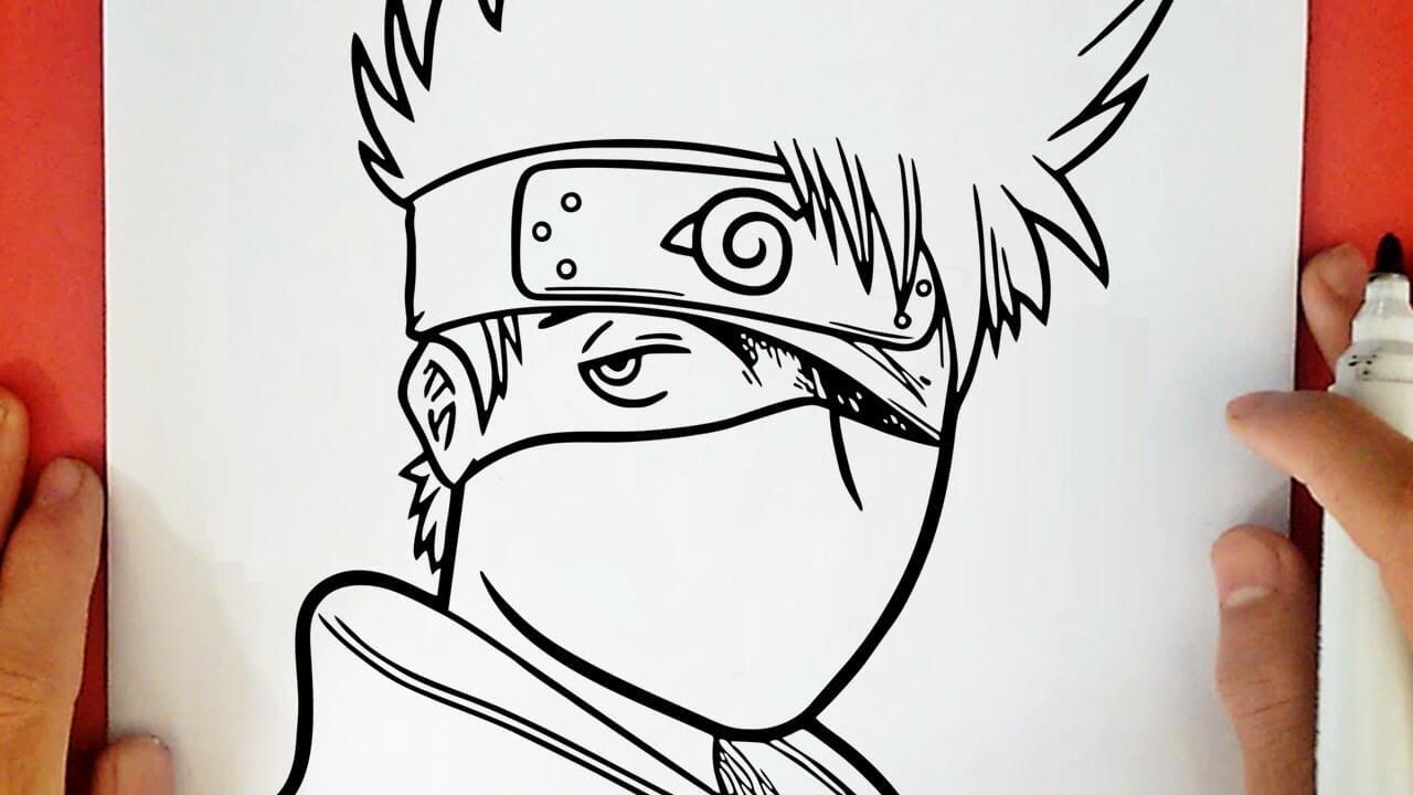 HOW TO DRAW KAKASHI