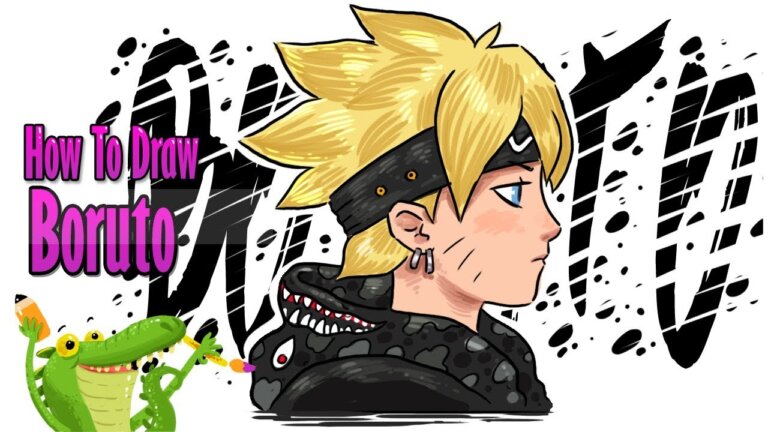How To Draw Boruto Hypebeast step by step