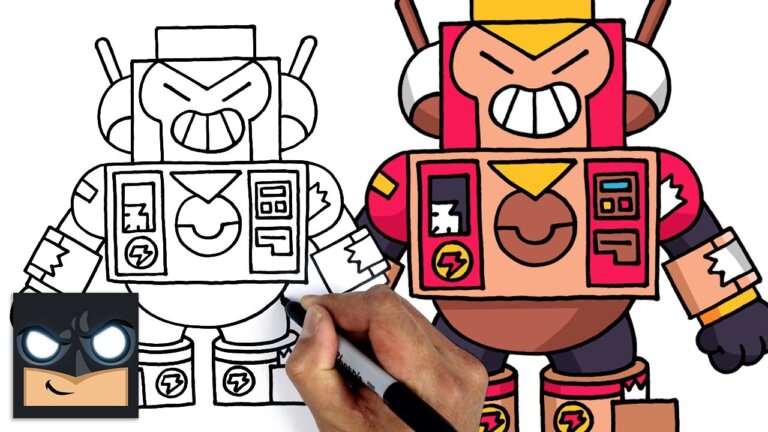 How To Draw Brawl Stars DIY Surge NEW Brawler