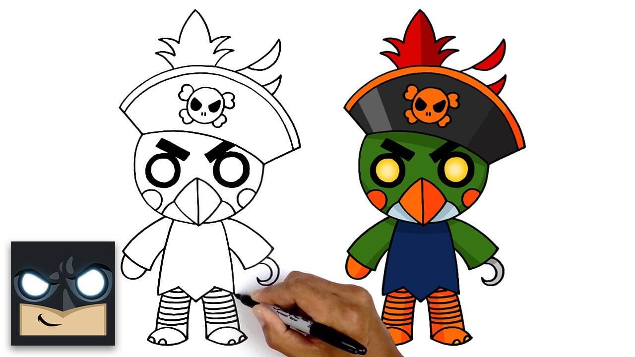 How To Draw Budgey | Roblox - MyHobbyClass.com