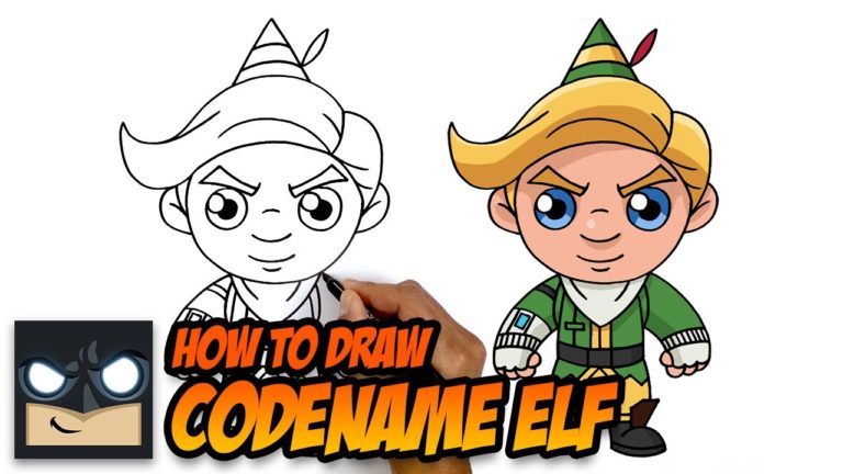 How To Draw CODENAME ELF Fortnite