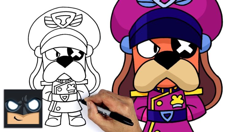 How To Draw Colonel Ruffs Brawl Stars