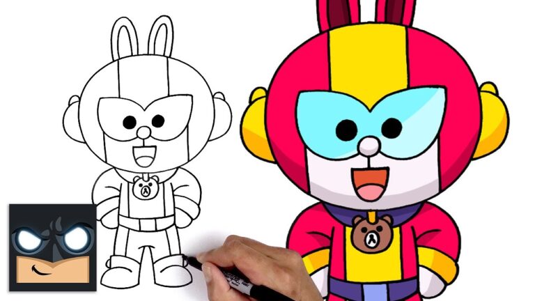 How To Draw Cony Max Brawl Stars