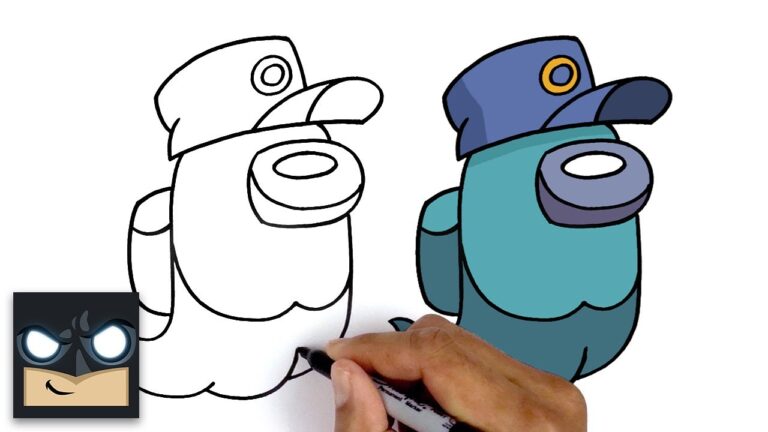 How To Draw Ghost Among Us