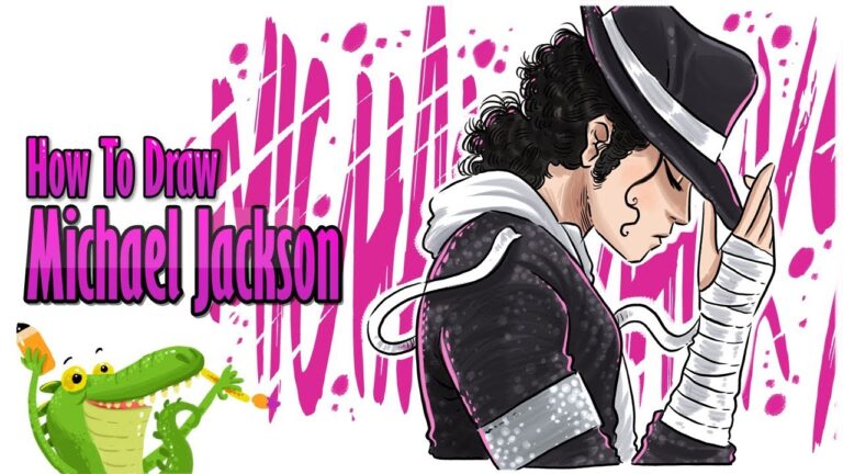 How To Draw Michael Jackson - Billie Jean