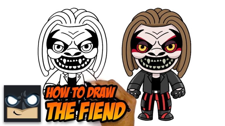 How To Draw The Fiend Bray Wyatt