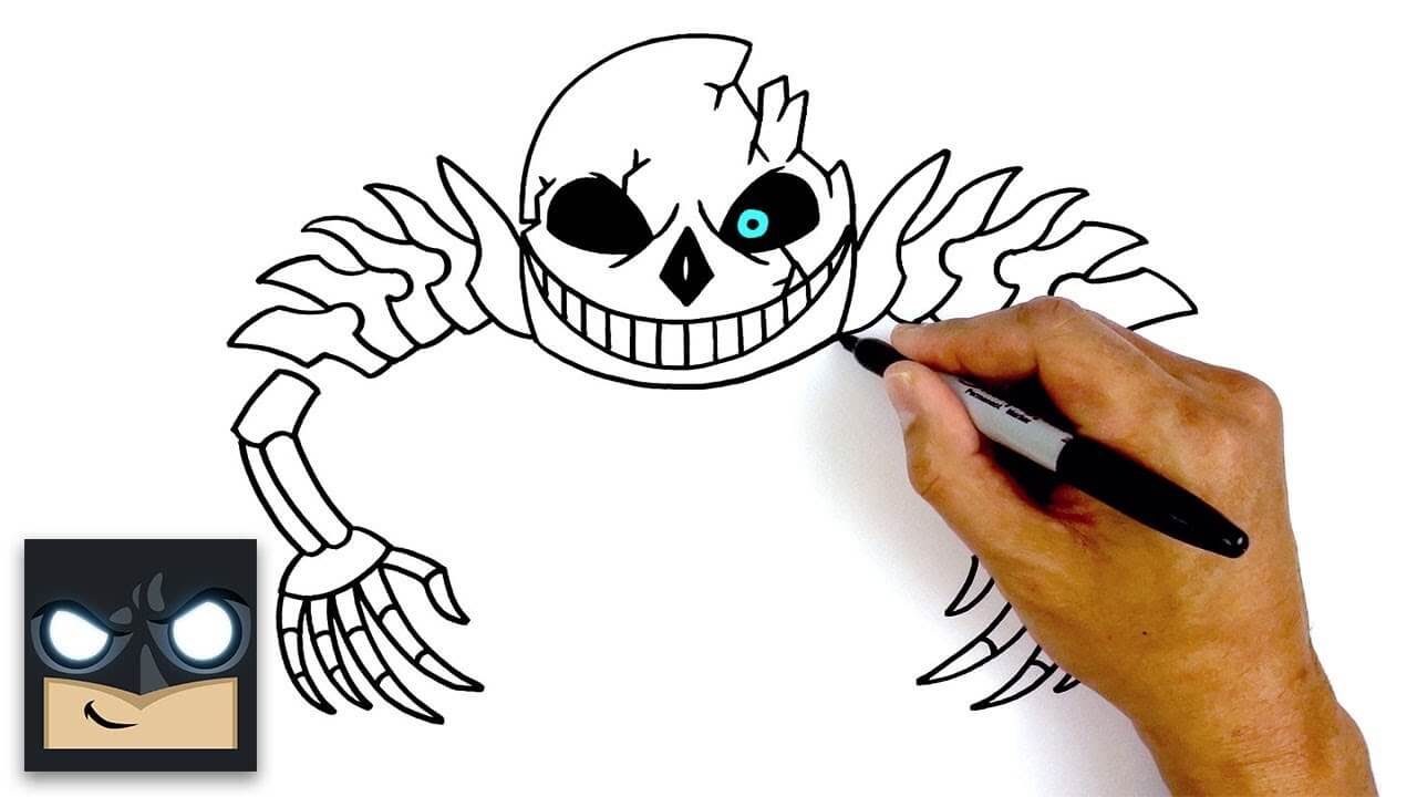 How To Draw Ultra Sans Undertale