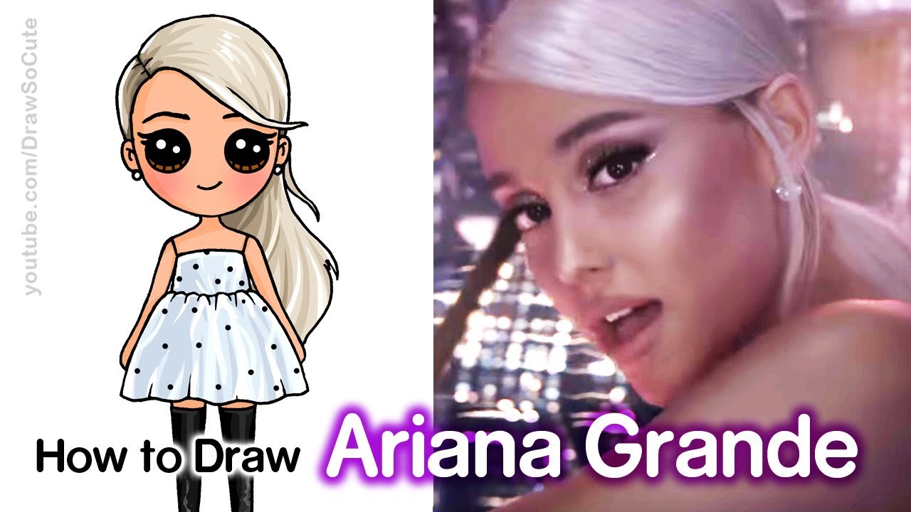 How to Draw Ariana Grande No More Tears Left
