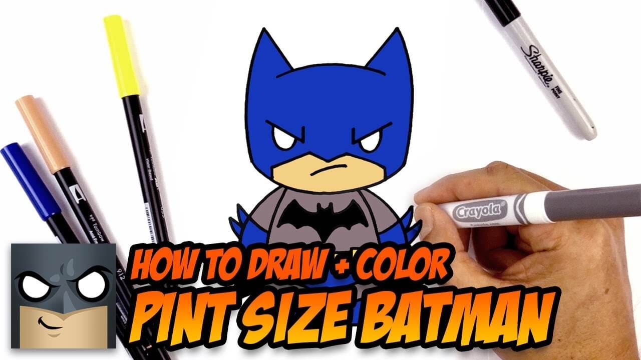 How to Draw Batman Step by Step Tutorial