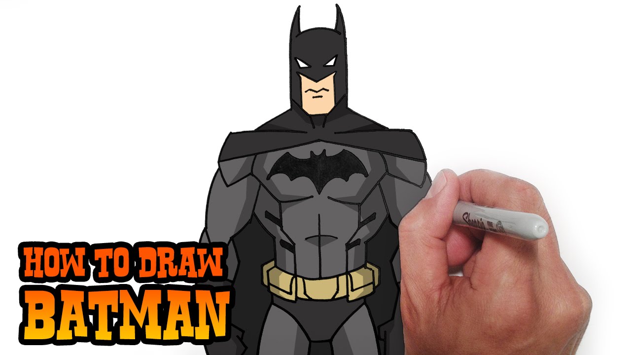 How to Draw Batman Young Justice Video Lesson