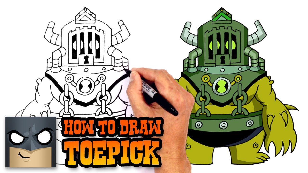 How to Draw Ben 10 Toepick