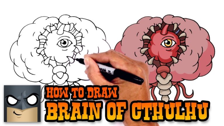 How to Draw Brain of Cthulhu Terraria