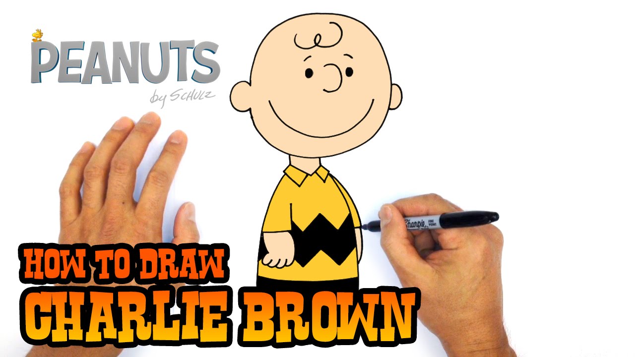 How to Draw Charlie Brown Peanuts