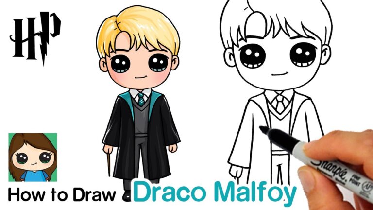 How to Draw Draco Malfoy Easy Harry Potter
