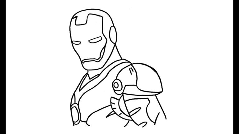 How to Draw Iron Man The Avengers