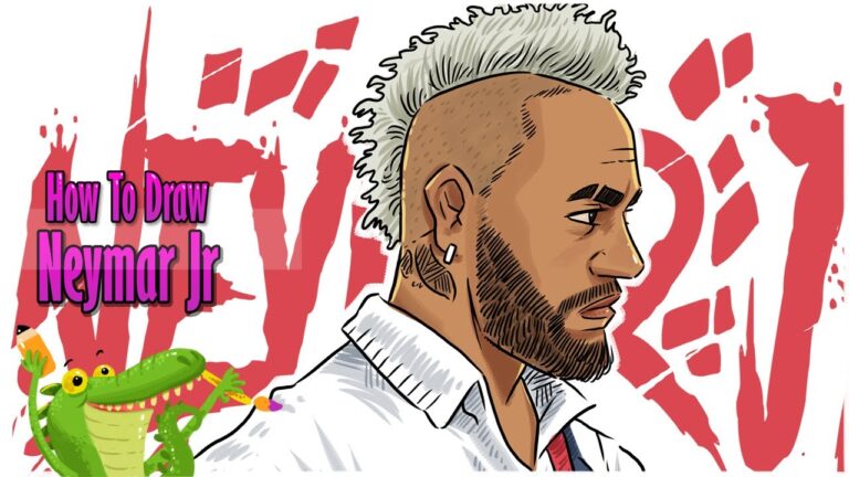 How to Draw Neymar Jr
