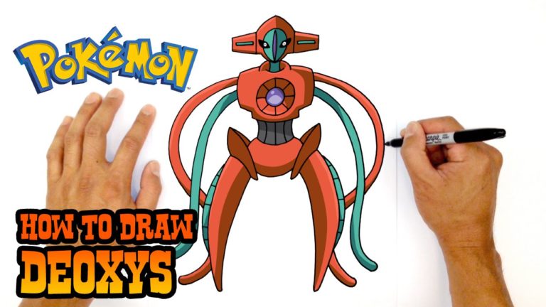 How to Draw Pokemon Deoxys