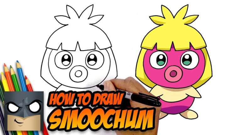 How to Draw Pokemon SMOOCHUM