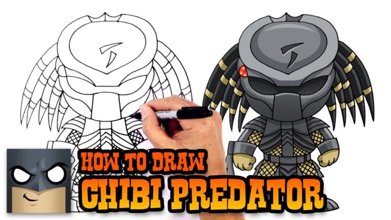 How to Draw Predator Drawing Lesson