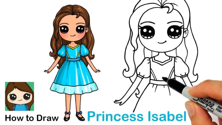 How to Draw Princess Isabel Disney Elena of Avalor