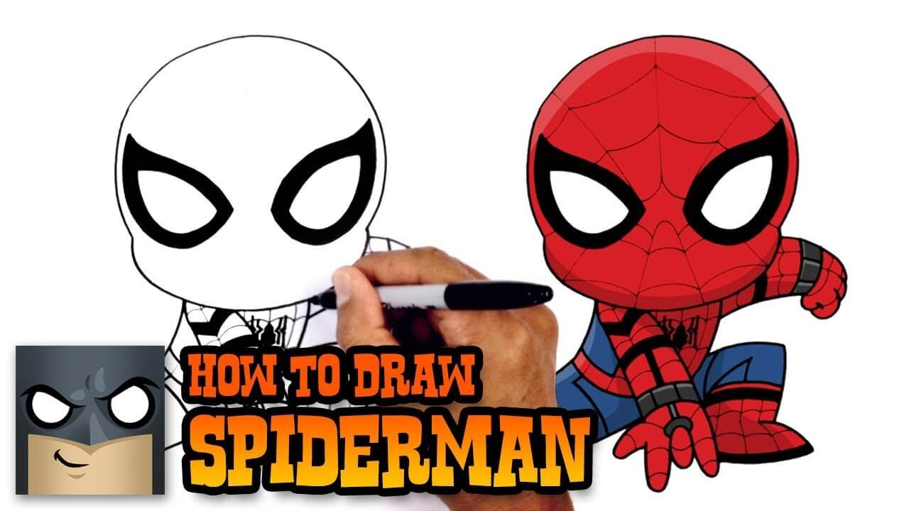 How to Draw Spiderman Spiderman Homecoming
