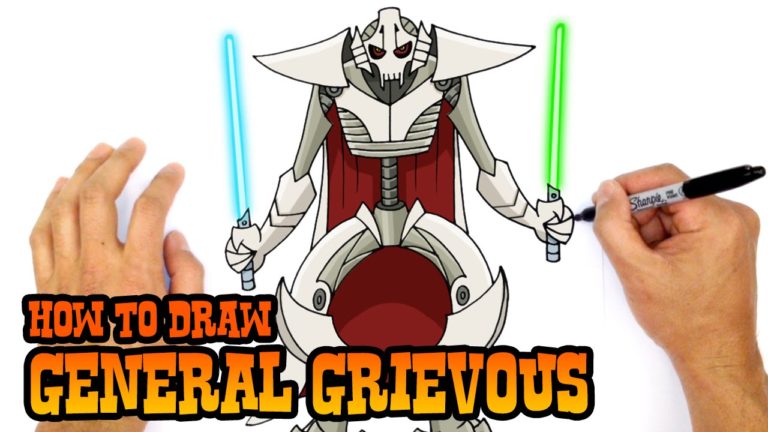 How to Draw Star Wars General Grievous