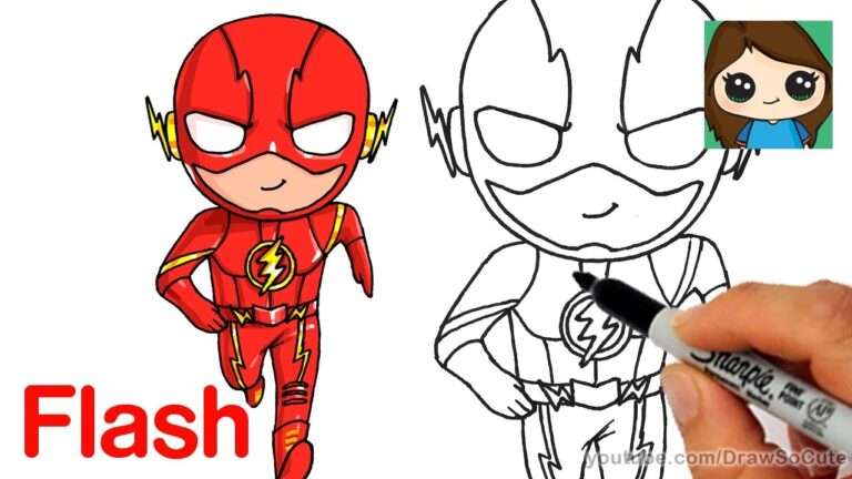 How to Draw The Flash