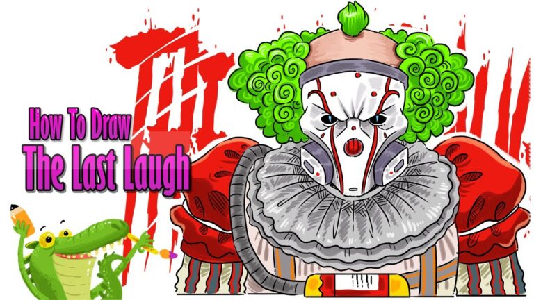 How to Draw The Last Laugh | Caustic skin Apex Legend