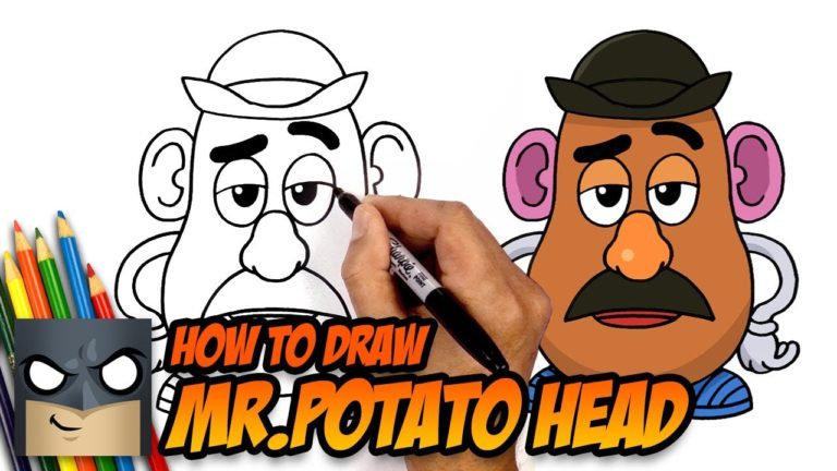How to Draw Toy Story Mr.Potato Head Step