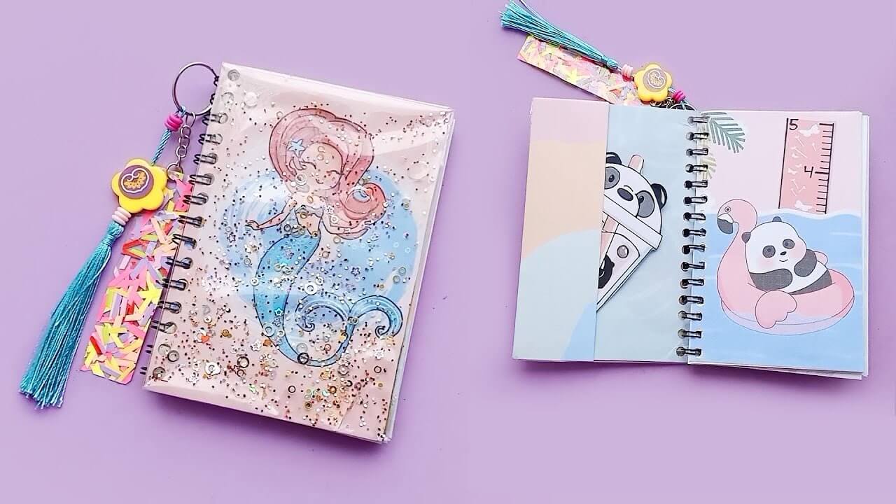 How to decorate DIARY NOTEBOOK DIY NOTEBOOK