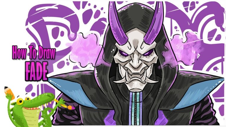 How to draw Fade Mask Fortnite